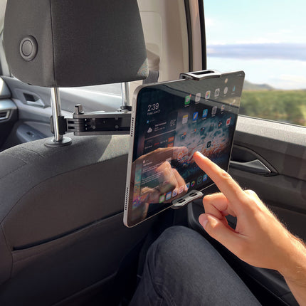 WOZINSKY Headrest holder for tablet or phone adjustable black – image 7