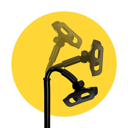 WOZINSKY Tablet stand and phone on desk black – image 11