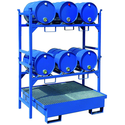 MEVA Metal tub for 4 barrels 200L 120x120cm – image 3