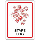GSG24 Tank sticker for old medicines 16x12cm