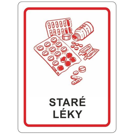 GSG24 Tank sticker for old medicines 16x12cm
