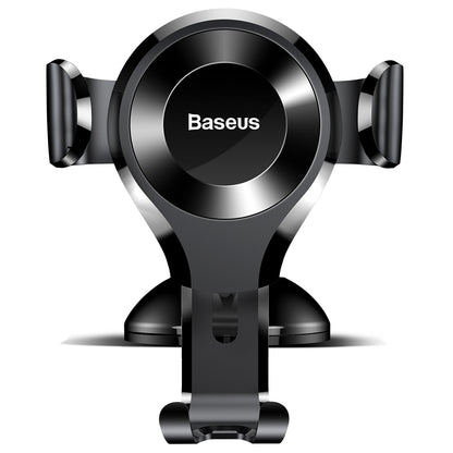 BASEUS Osculum gravity car phone holder for the windshield or dashboard, black – image 2