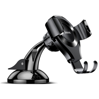 BASEUS Osculum gravity car phone holder for the windshield or dashboard, black – image 3