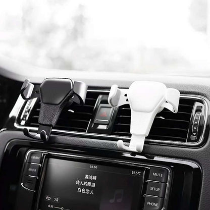 HURTEL Car holder for gravity phone on ventilation grille Car Holder H01 black – image 11