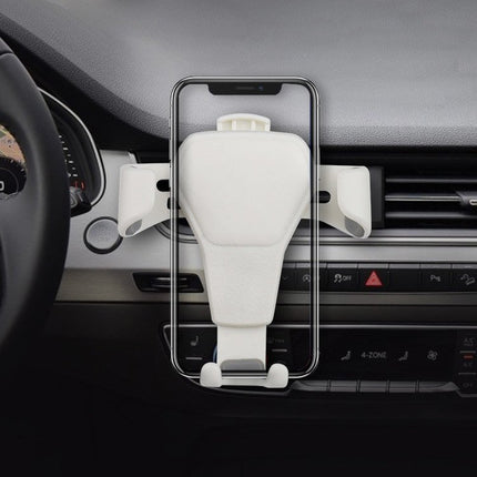 HURTEL Car holder for gravity phone on ventilation grille Car Holder H01 black – image 9