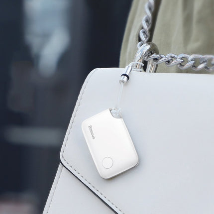 BASEUS T2 key chain mini wireless keypad and other white items – image 7
