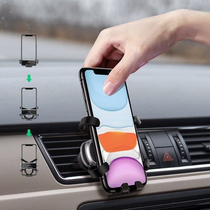 UGREEN Car gravity handle for black phone – image 3