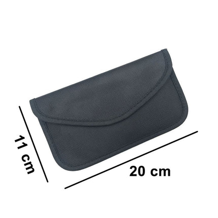 HURTEL Car keys anti-theft case Faraday's cage 20x11cm black – image 4