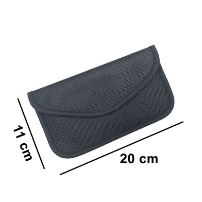 HURTEL Car keys anti-theft case Faraday's cage 20x11cm black – image 4