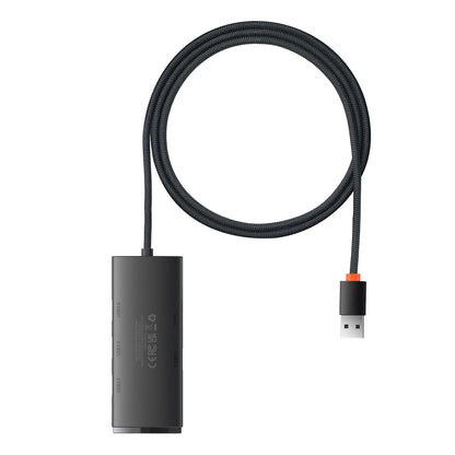 BASEUS HUB USB-A adapter up to 4xUSB-A 3.0 5Gb/s Lite Series black – image 2