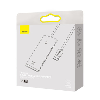 BASEUS HUB USB-A adapter up to 4xUSB-A 3.0 5Gb/s Lite Series black – image 5