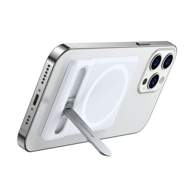BASEUS Stand for phone folding with magnetic handle white