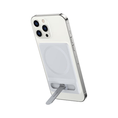 BASEUS Stand for phone folding with magnetic handle white – image 2