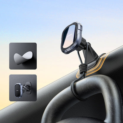 JOYROOM Magnetic handle for phone on gray dashboard – image 4