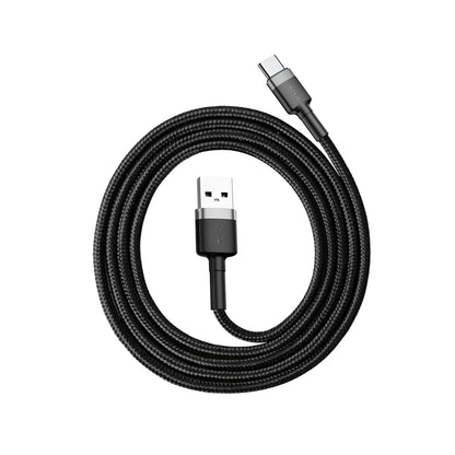 BASEUS Durable flexible cable USB-C cable QC3.0 3A 1M black-grey – image 9