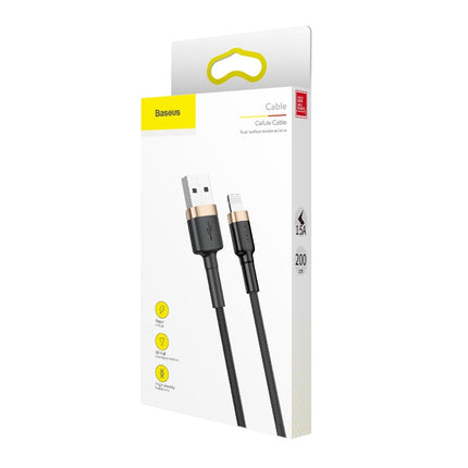 BASEUS Robust flexible cable USB Iphone Lightning QC3.0 1.5A 2M red – image 19