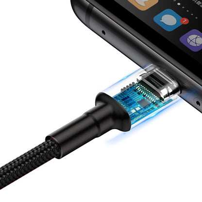 BASEUS Durable USB cable USB-C 40W Quick Charge 3.0 QC 3.0 1m grey and black – image 5