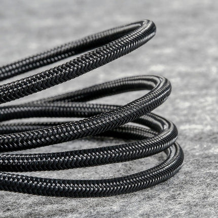 BASEUS USB cable 4w1 2 x Iphone Lightning USB-C microUSB in nylon 3.5A 1.2m black – image 11