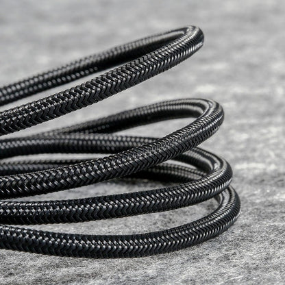 BASEUS USB cable 4w1 2 x Iphone Lightning USB-C microUSB in nylon 3.5A 1.2m black – image 11