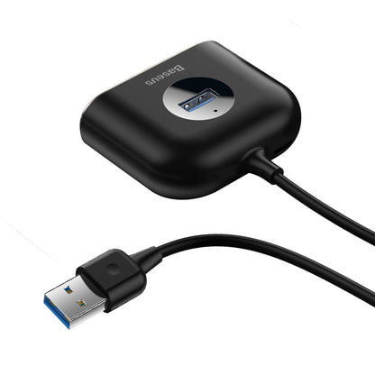 BASEUS Adapter HUB 4in1 USB Adapter USB3.0 TO USB3.0*1+USB2.0*3 1m Black – image 4