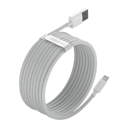 BASEUS 2x USB Iphone Lightning cable fast charging Power Delivery 1.5 m white – image 7