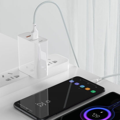 BASEUS 2x USB USB-C cable fast charging Power Delivery Quick Charge 40 W 5 A 1.5 m white – image 10