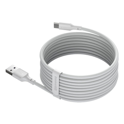 BASEUS 2x USB USB-C cable fast charging Power Delivery Quick Charge 40 W 5 A 1.5 m white – image 4