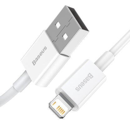 BASEUS Superior cable USB cable Iphone Lightning 2.4A 1m White – image 2