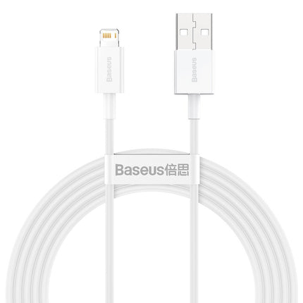 BASEUS Superior cable USB Iphone Lightning 2.4A 2m White