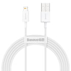 BASEUS Superior cable USB Iphone Lightning 2.4A 2m White