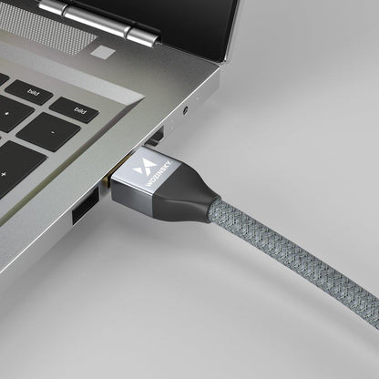 WOZINSKY HDMI cable 2.1 8K 60 Hz 48 Gbps 4K 120 Hz 2K 144 Hz 1 m silver – image 10