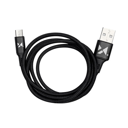 WOZINSKY Powerful cable in USB microUSB 2.4A cable 1m black – image 4