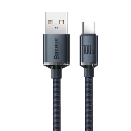 BASEUS USB USB-C 100W cable for fast charging and data transfer 2m black – image 2