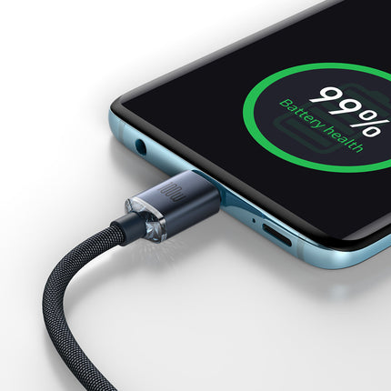 BASEUS Cable for fast charging and data transfer USB-C USB-C 100W 2m black – image 11