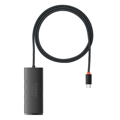 BASEUS Lite Series HUB USB-C 4x USB 3.0 adapter 1m black – image 2