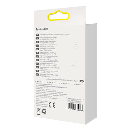 BASEUS USB 3.1 OTG adapter for USB-C blue – image 6