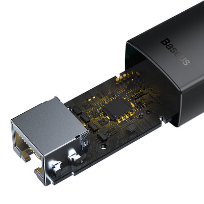BASEUS External USB LAN network card Type A RJ45 100Mbps gray – image 4