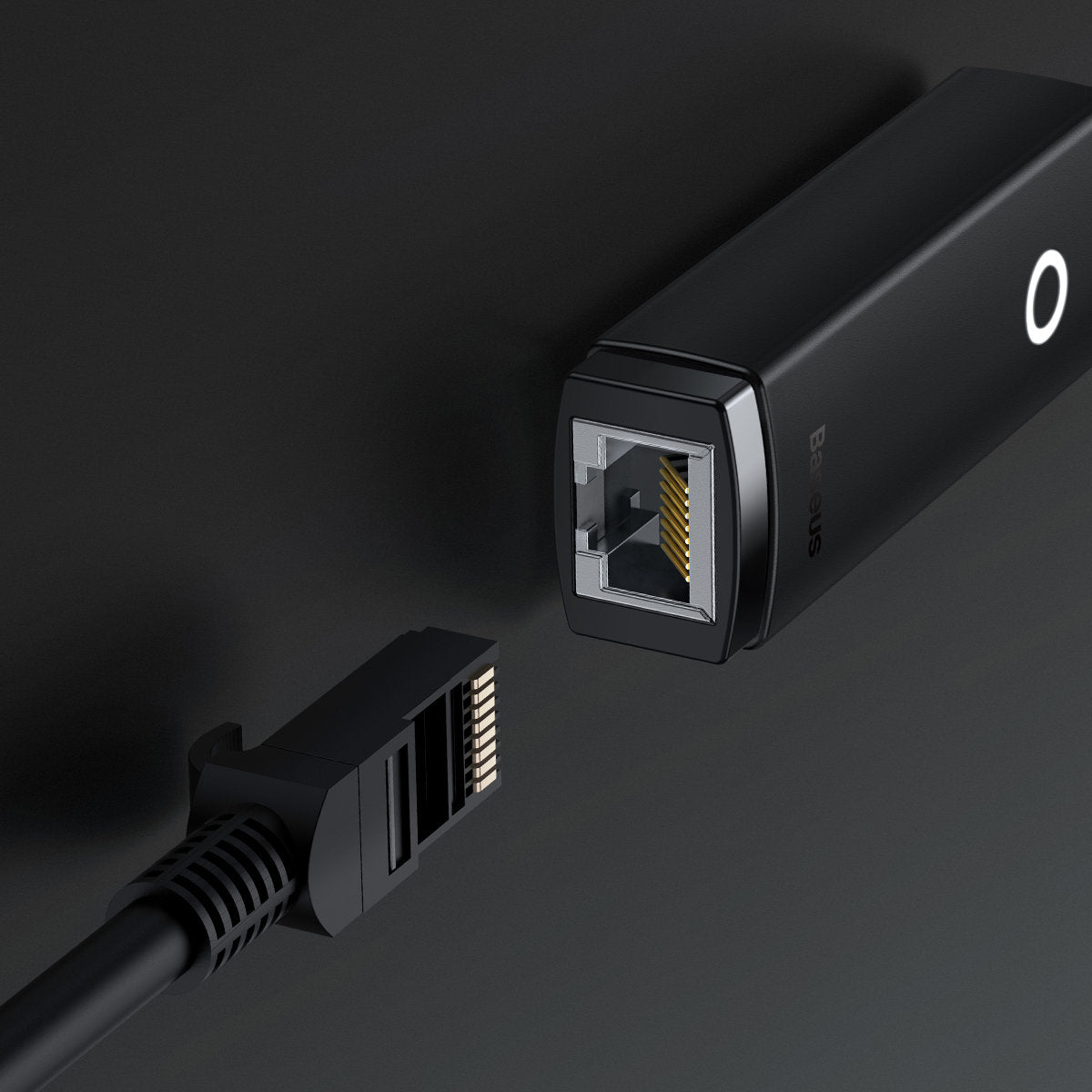 BASEUS External USB LAN network card Type A RJ45 100Mbps gray – image 8