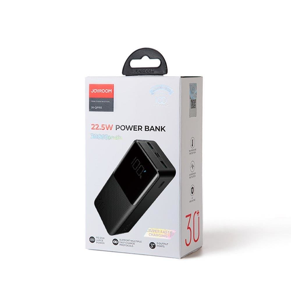JOYROOM Powerbank 30000mAh 22.5W PD QC3.0 AFC black – image 5