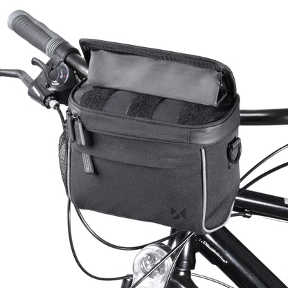 WOZINSKY Bike bag for steering wheel with black shoulder strap – image 3