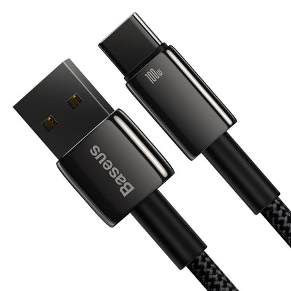 BASEUS Tungsten Gold cable USB-USB-C 480Mb-s 100W 1m black – image 4