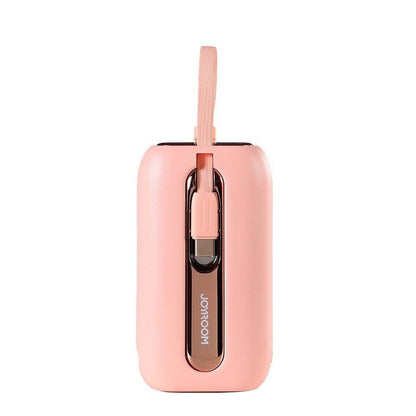 JOYROOM Powerbank 10000mAh Colorful Series 22.5W with USB-C and Iphone Lightning Pink – image 9