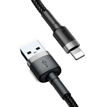 BASEUS Durable cable in USB hose for iPhone Lightning QC3 2m - black – image 5