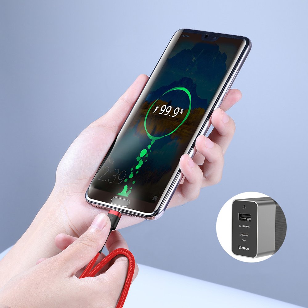BASEUS USB Cables – Durable braided cable USB-C to USB-C QC3 – image 10