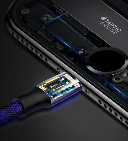 BASEUS Cable in USB material flyer - iPhone Lightning 1.8m - black – image 11