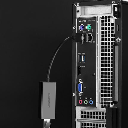 UGREEN External network card LAN RJ45 - USB 2.0 100 Mbps - black – image 6