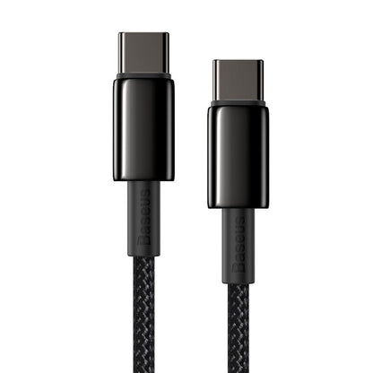 BASEUS USB-C - USB-C fast charging cable 100W 2m - all black – image 8