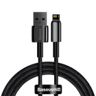 BASEUS Wire cable in the fly to iPhone USB - Lightning 1m - all black