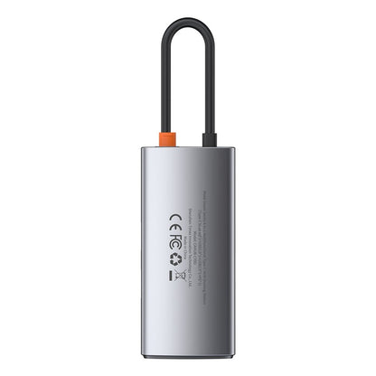 BASEUS 4w1 Multifunctional HUB Metal Gleam USB-C for USB-C Power Delivery HDMI USB 3.2 USB 2.0 – image 3