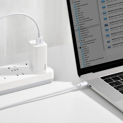 BASEUS Cable Superior USB cable - USB-C 66W 6A 2m - white – image 10